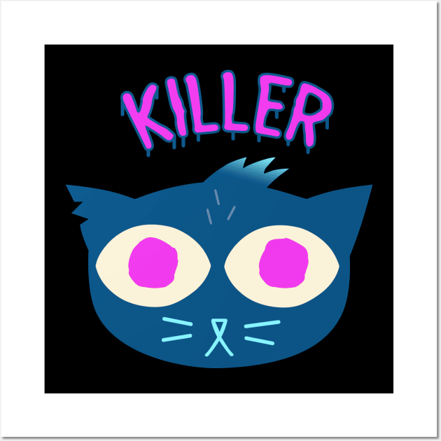 Mae Killer Night in the woods Wall Art by MigiDesu